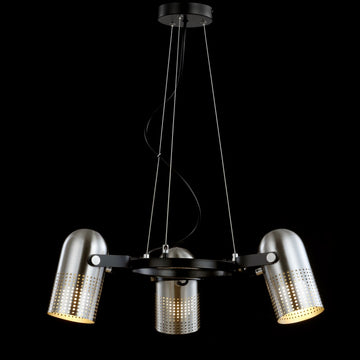 Loki 22" Adjustable Metal LED Chandelier - JONATHAN Y